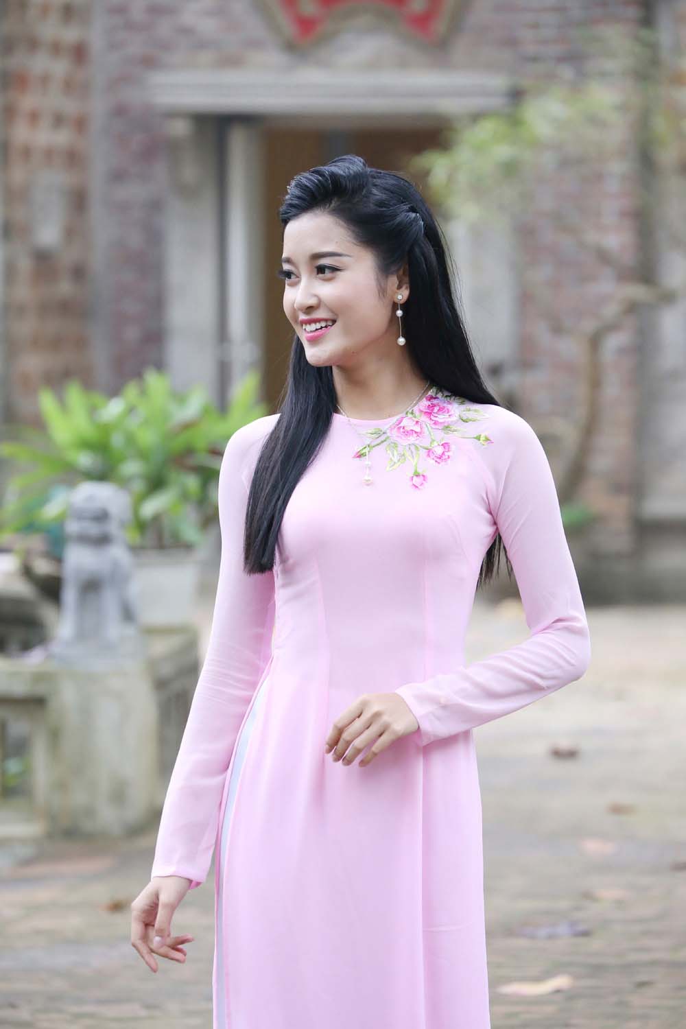 Ao Dai - Áo Dài - Vietnamese Long Dress - V1