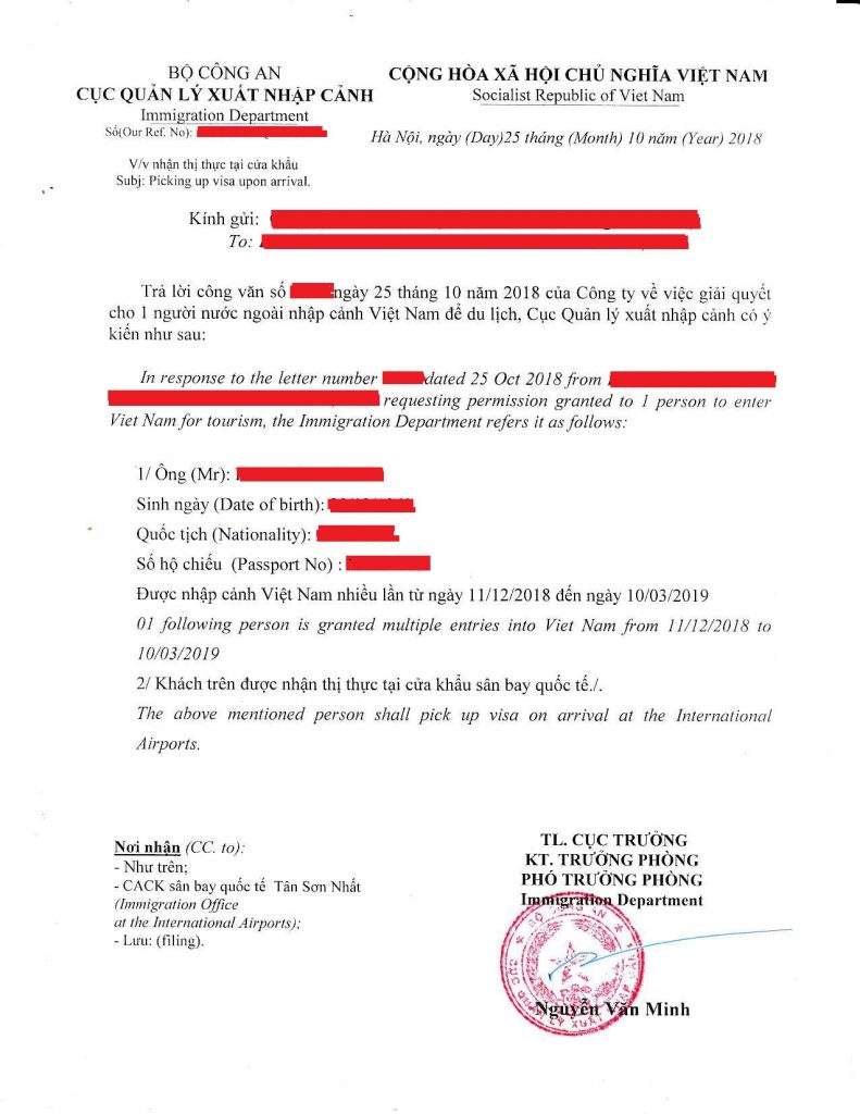 What Is A Pre-Approval Letter For Vietnam Visa And How To Get It ...