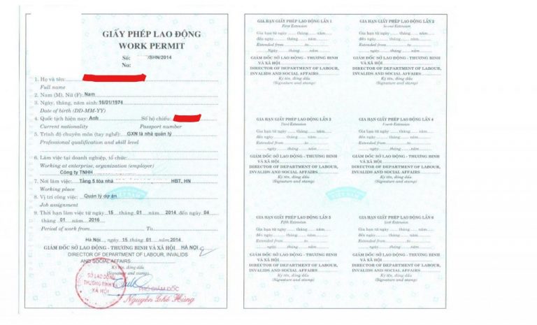 Procedures For Granting Vietnam Work Permit For Foreigners When Moving To A New Company 1497